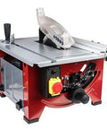 Slick Portable Bench Top Table Saw With Killer 4800 Rpm Motor Cuts Clean Fast For Easy Woodworking Setup with blade and controls