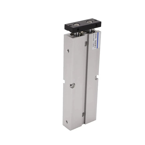Double Rod Aluminum Alloy Pneumatic Air Cylinder With 10 To 200mm Stroke And 1.0 MPa Pressure Built To Last Heavy Duty Dual Acting Cylinder
