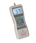 High Precision Digital Push And Pull Force Gauge With Peak Hold Function, 1000N Max, 0.001N Resolution, Compact Sensor Dynamometer For Material Testing And Quality Control, A Real Workhorse 20N To 1000N Range For Engineering Labs, handheld unit showing 5.75 N