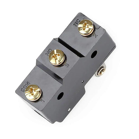 Micro Limit Switch For EZGO TXT Golf Cart Direction Selector With Roller, 3 Terminal, 15 Amp, Fits Gas 1983-1996 And Electric 1965-Up (Non-PDS), Replaces OEM 10606G1 10606-G2 17928G1 31535G1