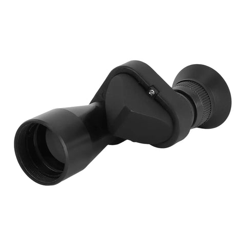 Monocular Telescope For Adults With 8X Long Focal Lens And Clear View Portable Outdoor Monocular side view, black ergonomic body