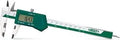 Digital Crimp Height Caliper with stainless steel body, measures 0 to 6 inches or 0 to 150 mm, DIN862 compliant, precise readout