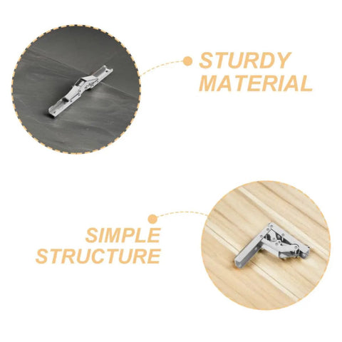 Wide Angle Corner Cabinet Hinges Set Of 4 With Short Arm Design For Easy Grab And Go 90 Degree Access, sturdy material