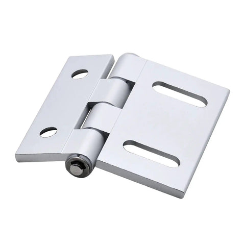 Heavy Duty Aluminum Butterfly Hinge 63 To 78 Mm, 180 To 220 N Load, Symmetrical Waist Hole, For Doors Windows Cabinets And Furniture, Black Anodized Finish, Smooth Operation, Built To Last, silver hinge