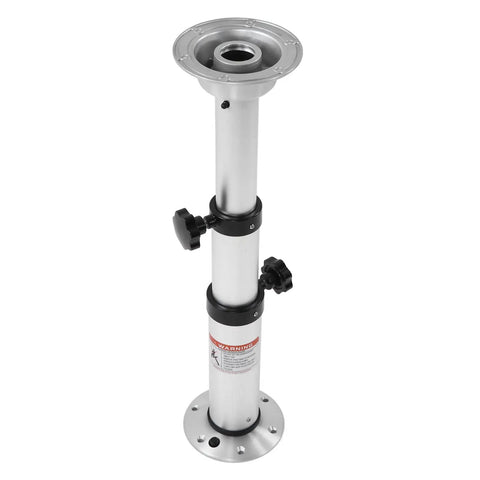 Adjustable Table Leg With Removable Design Lightweight Aluminum Alloy Three Section Height Range 430mm To 745mm Anodized Finish