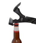 18 Inch Annihilator Utility and Wrecking Bar for Demolition and Concrete Forms shown opening a bottle cap