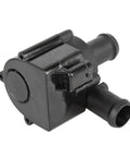 Straight Up Beefy Electric Coolant Water Pump Engine Auxiliary Replacement Smooth Ride Fits Audi A4 A5 A6 A7 A8 Q5 Q7 Q8 S4 RS4 RS5 R8 Aftermarket Oe 06H121601N close-up view.