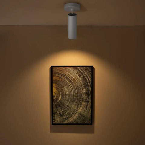 LED Dimmable Ceiling Spotlight Gallery Style Indoor Accent Picture Light Hardwired Surface Mount Adjustable Beam 3000K White