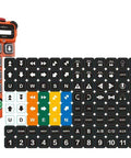 6 Channel 12 To 65V Industrial Wireless Crane Remote Control with 100 Meter Range showing control buttons and transmitter design.