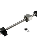 Rock Solid Anti Backlash Ball Screw Kit SFU1605 300mm with nut and end supports BK12 BF12 for CNC machines, 16mm diameter, 5mm lead