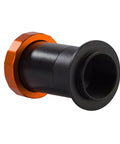 T-Adapter For 8 Inch EdgeHD Telescope Prime Focus Photography With DSLR Hookup, Secure Rear-Cell Attachment in orange and black