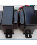 Single Ended Output Audio Transformer For Tube Amp 5K Primary 5W Secondary 0 Ohm 4 Ohm 8 Ohm Compatible With 6P1 6P14 6P6 Tubes 19X26mm Core 70mm Mounting Black Lacquer Shield For Old School Vintage HiFi Amplifiers