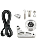 Top Tier Adjustable Idler Pulley Belt Kit For Kia Civic Honda Integra And Acura Rsx K24 Swap Builds K Series Motor With Ep3 Fitment Guaranteed For Sick Street Rides, black belt kit with pulley, bracket, bolts