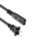 5 Foot UL Certified AC Power Cord Replacement For Scancut Dx Sdx325 Sdx330 Cutting Machine heavy duty black charging cable end