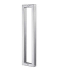 36 Inch Solid Stainless Steel Push Pull Door Handle, Heavy Duty Commercial Grade 304 Standoffs With Deep Engagement