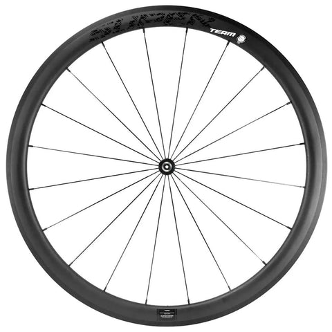 Carbon Road Bike Wheelset 40mm Deep Tubeless Ready Rim 25mm Wide Lightweight Aerodynamic With Sapim CX Ray Spokes And Novatec Straight Pull Hubs