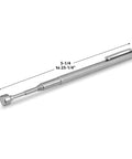 Magnetic Pick Up Tool With 3 Lb Pull And 25 Inch Extendable Reach For Grabbing Lost Parts From Tight Spots, Ideal Auto Shop And DIY Repair Gear, Silver Finish extended view