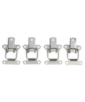 Bombproof Heavy Duty Toggle Draw Latch Set For Cabinets Boxes Trunks And Guitar Gear 4 Pack 304 Stainless Steel Closure Fasteners