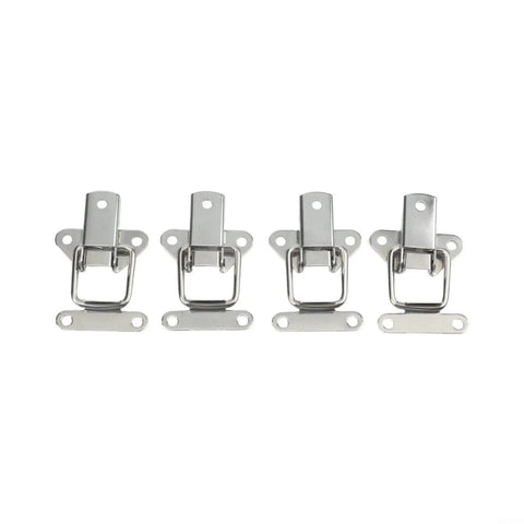 Bombproof Heavy Duty Toggle Draw Latch Set For Cabinets Boxes Trunks And Guitar Gear 4 Pack 304 Stainless Steel Closure Fasteners