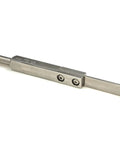 Premium Brazed Carbide Parting And Grooving Tool For Wood Turning Lathe, 8 inch aluminum handle, stainless steel blade.