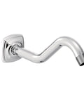Curved Shower Arm With Wall Flange Chrome Finish For A Quick Bathroom Refresh Easy Install Replacement Part For Any Shower