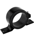 Badass 50mm Aluminum Fuel Filter Mounting Bracket And Lock Tight Fuel Pump Clamp Holder With Thick Rubber Cushion Pad Universal Auto Part For Sedan Suv Truck Hella Secure On Rough Roads, black aluminum clamp.