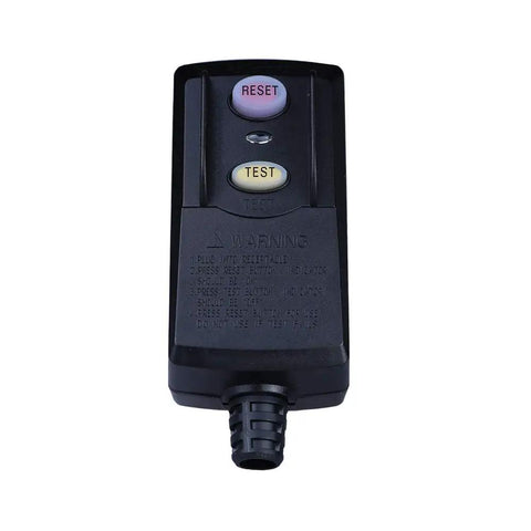 Replacement Plug Assembly With 2 Prong Wires 15 Amp Waterproof Electrical End For Pool Pump And Power Washer GFI Circuit Breaker