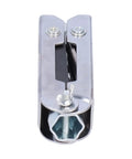 Foldaway Pocket Multi Tool Kit For Chain Saw Maintenance with wrenches and sockets, metal, front view.
