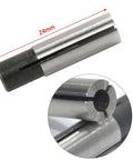 Close-up of 24mm collet in 8 Piece 1/4 To 1/8 Inch CNC Router Engraving Tool Adapter Set For ER Collet Conversion Pro Grade Spring Steel