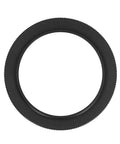 M56x0.75mm To M48x0.75mm Male Adapter Ring Telescope Converter in black aluminum, anti-reflection coated, top view