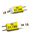 AM 27MHz RC Crystals TX and RX Set for Haiboxing RC Buggy Cars and Off Road Trucks, 1 Pair Transmitter Receiver Crystals