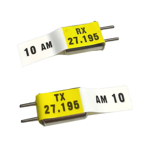 AM 27MHz RC Crystals TX and RX Set for Haiboxing RC Buggy Cars and Off Road Trucks, 1 Pair Transmitter Receiver Crystals
