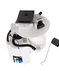 Electric Fuel Pump Module Assembly Fits Kia Optima And Hyundai Sonata 2015-2019, white assembly with electrical connectors.