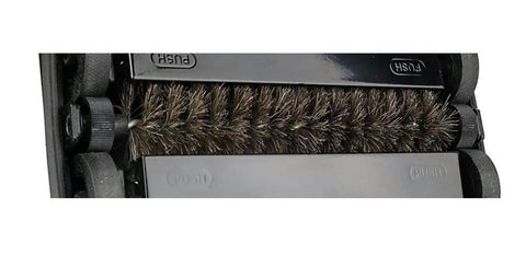 This Righteous Electrostatic Sweeper Replacement Brush Comes Built Tough With Resilient Horsehair Bristles that effectively clean low pile carpet.