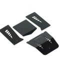 Black aluminum panels from Aluminum Roll Cage And Body Panel Set For 1/18 RC Crawler UTB18 Upgrade Kit Beefed Up Frame And Chassis Parts
