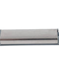Side view of a rustproof stainless steel push release latch, part of a 10 Pack Magnetic Push Open Latches For Cabinets And Drawers.