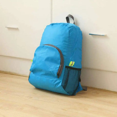 Blue Lightweight 20L Waterproof Hiking Backpack With Multiple Pockets, Foldable Travel Daypack for Camping, Climbing