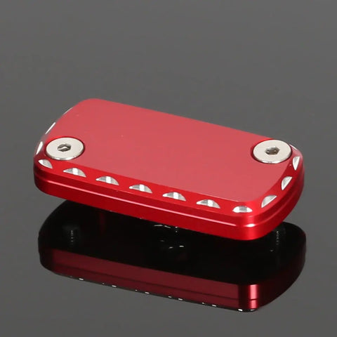 Front Brake Fluid Reservoir Cap Compatible With 125 Models Ct125 Trail 125 Dax St125 Cr125 Cr250R 1996 2007 2018 2024 Drop In No Fuss Easy Install Red Motorcycle Oil Tank Cap