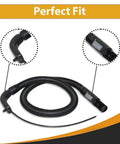 Replacement Vacuum Hose With Cuff For Home Upright Vacuums That Fit 2459 6119W 97493 Models Similar To OEM Part 1606127