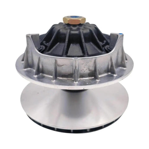 Premium Drive Pulley Assembly For CF Moto CF800 And CF1000 ATV SSV Direct Fit Replacement Part 0Jya-051000 Series, top view with black and silver materials.