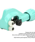 Heavy Duty Pipe Cutter for 8 to 32mm Tubes Alloy Steel Build Seamless Cuts on Stainless Steel Copper Aluminum and PVC