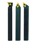 Rugged Cutter Set With Tungsten Inserts For PD 230 E And PD 400 Black Finish With 55 Degree Tungsten Tips Includes Three Holders Screws And TX8 Key
