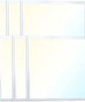 Six Pack 2x2 LED Flat Panel Lights With Adjustable 3000K 4000K 5000K Color Temperature, 40W 5000LM Bright Output, Triac Dimmer