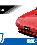 Mazda FC3S Savanna RX-7 1989 1/24 Scale Model Car Kit Unpainted Plastic Assembly with Early and Late Model Options box art