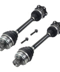 Front CV Axle Shaft Assembly Replacement For 2013-2017 Q5 2.0L 3.0L Left And Right Plug-and-Play Direct Fit Aftermarket Half Shaft Kit 8R0407271G 8R0407271F With 12 Month Warranty