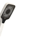 Heavy Hitter Adjustable Shower Set With Expansive Waterfall Head, multi-setting shower head with sleek design.