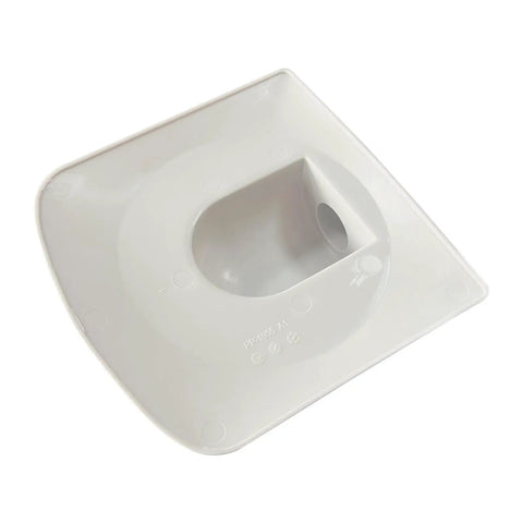 Vacuum Plate Adapter For Summer Wave Skimmer Filtration Pump System Replacement Replaces P58PP1955W05, white square plate