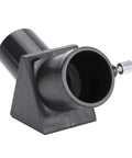 45 Degree Telescope Eyepiece Diagonal Prism for Refracting Telescopes 0.96 Inch 24.3mm Erecting Mirror, black housing