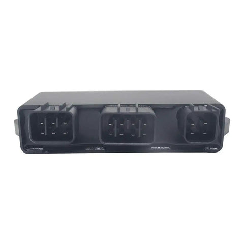 CDI Box Igniter Module Replacement For Yamaha YFM 350 Bruin Grizzly Wolverine ATV 4x4 2004 2014 front view plug connectors