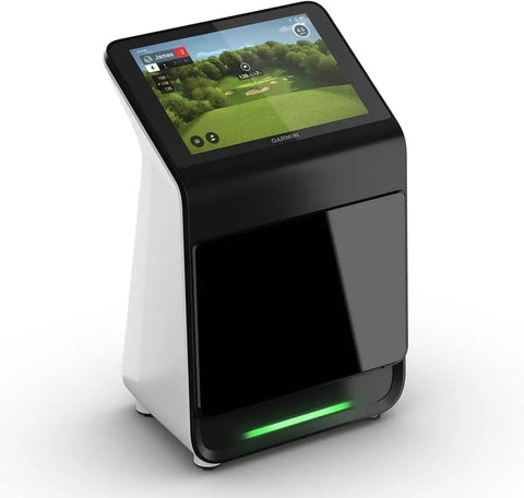 Approach R50 Golf Launch Monitor And Simulator Bundle With Ball And Club Metrics Built In 10 Inch Color Display screen view